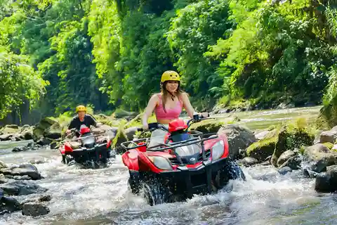 Przygoda na quadach Bali-Ubud i spływ rzeką