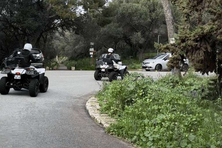 NICE EN QUAD ÉLECTRIQUE : tour panoramique de Nice avec collation