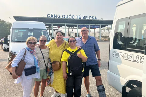 Porto di Phu My - Tour di un giorno sul Delta del Mekong