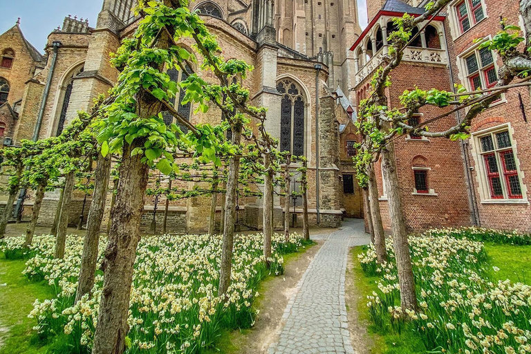 Bruges: Backstage Pass City Tour with Chocolate & Waffles