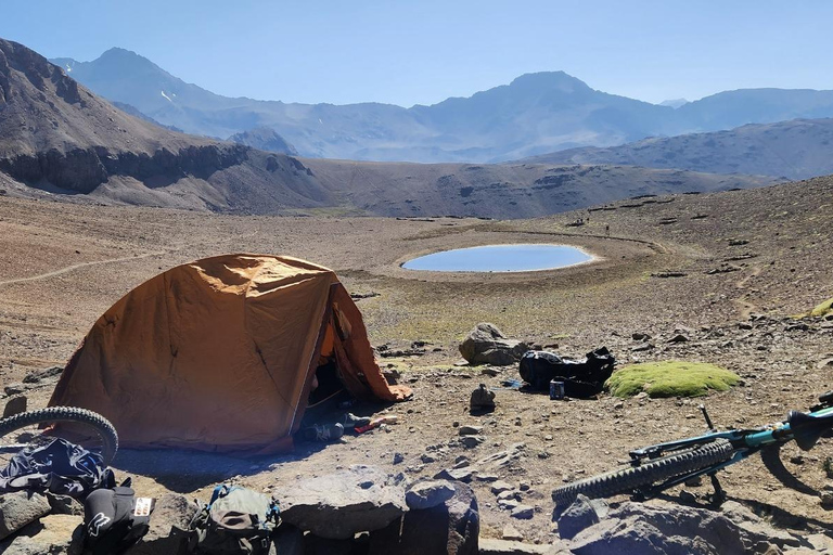From Santiago: Full-Day High Altitude Andes Bike Adventure