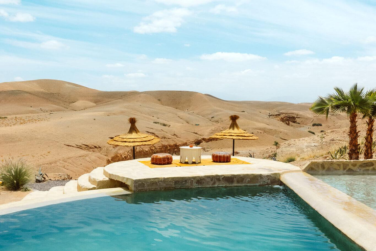 Marrakech: Tagespass in der Wüste, Schwimmbad und Mittagessen