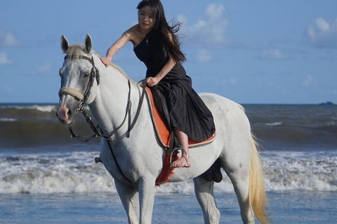 Bali: Sunrise Horse Riding Sanur Beach Experience 1 Hour Ride Include Hotel Transfer