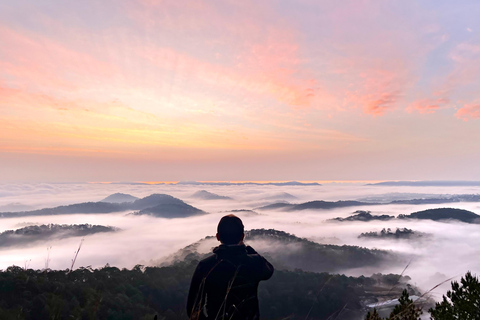 Dalat: Cloud Chasing packaged hike - Sunrise Pickup Included Group Packaged Tour - Free photo & video taken by tour guide