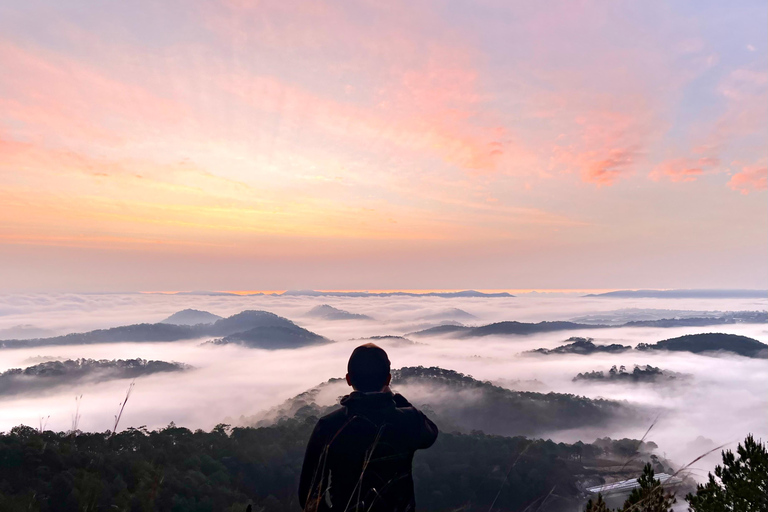Dalat: Cloud Chasing packaged hike - Sunrise Pickup Included Group Packaged Tour - Free photo & video taken by tour guide
