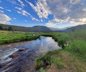 Sunset Hike in Rocky Mountain national Park