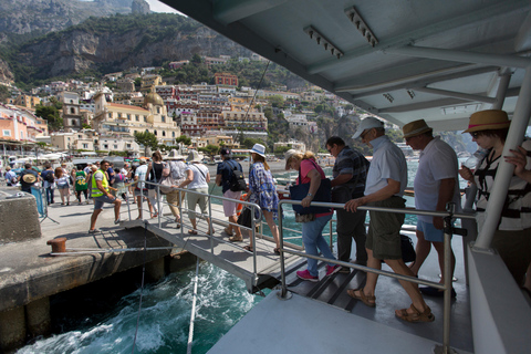 From Salerno: Capri, Positano, and Amalfi Boat Trip