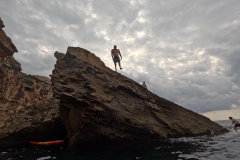 MENORCA: Ruta de las cuevas en kayak + sessión de fotos.