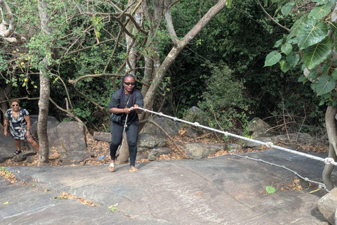 From Accra: Shia Hills Safari, Boat Cruise & Cocoa Farm Tour