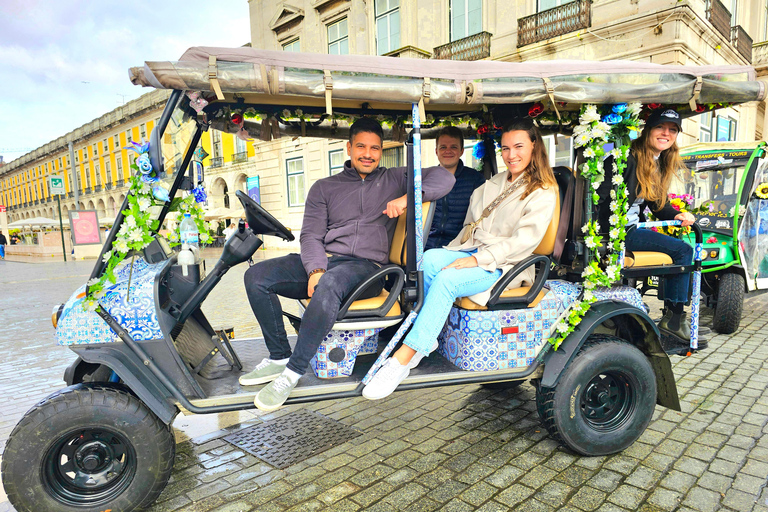 Lisboa: city tour histórico e alfama 90 minutos de tuktuk