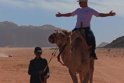 Petra: Wadi Rum Transfer with Optional Camp Stay/Jeeb Tour PETRA TO WADIRUM JEEP 4HOURS In WadiRum
