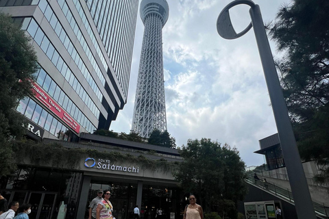 Tour panoramico privato di Tokyo con autista parlante ingleseTour privato di Tokyo di un giorno intero con autista parlante inglese