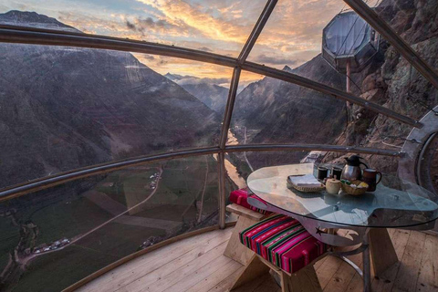 Night at Skylodge + Via ferrata and zip line Sacred Valley