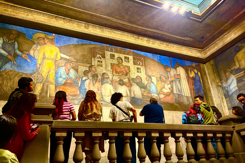 Mexico : visite guidée à pied des fresques murales de Diego Rivera