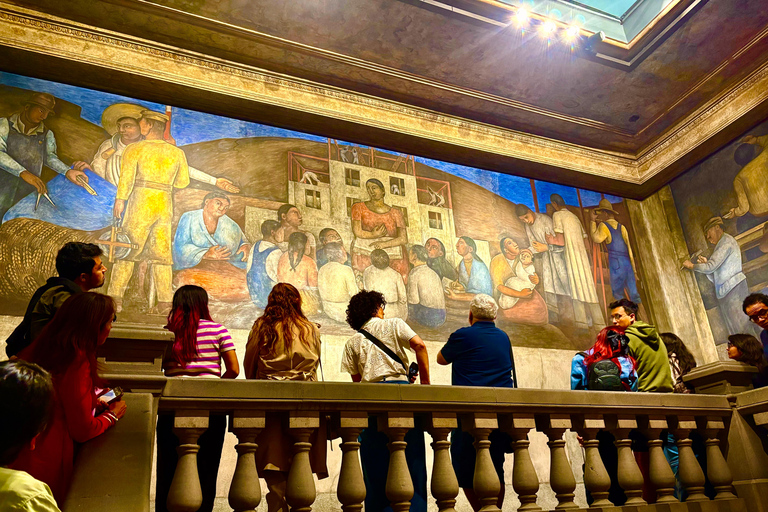 Mexico : visite guidée à pied des fresques murales de Diego Rivera