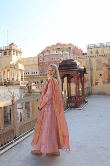 Jaipur: Privates Fotoshooting im Hawa Mahal