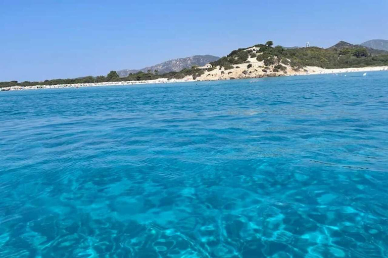 Villasimius: Small-Group Eco Sailing with Local Food Tasting Villasimius: Eco Sailing in a Small Group with Tasting of Typical Products
