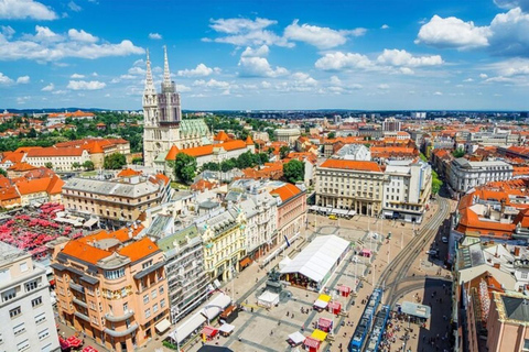 Zagreb : Highlights Rundgang mit einem FührerZagreb : 3 Stunden private Tour zu Fuß