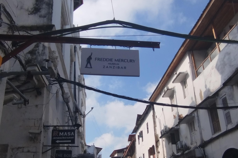 Stone Town-tur: Freddie Mercury-huset och kaffe på taketStone Town-tur: Freddie Mercurys hus och kaffe på taket