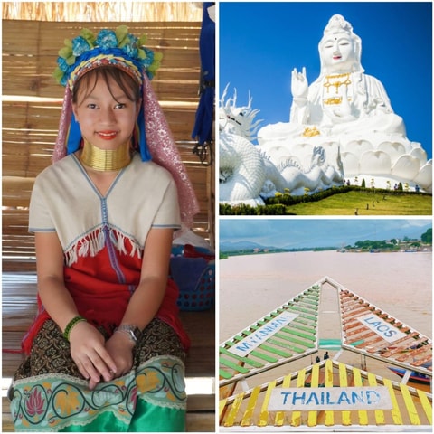 Chiang Mai: Red Temple Golden Triangle Boat Trip Free Lunch