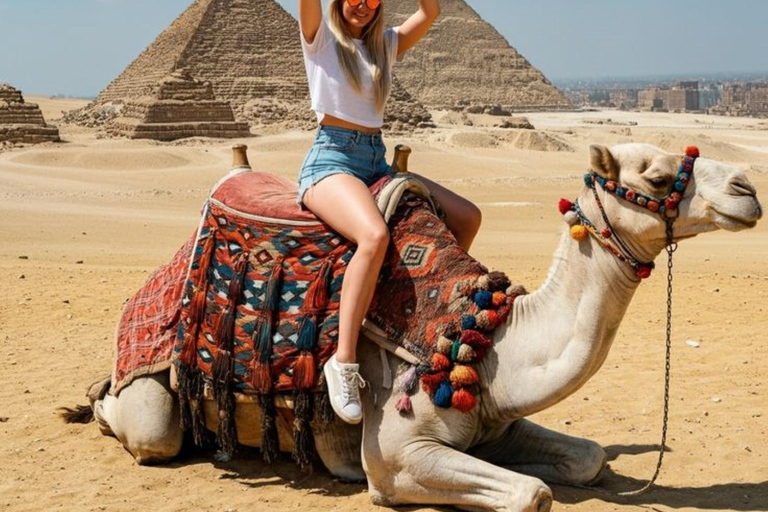 Giza: Private Half-Day Pyramids with Lunch at Villa Khufu