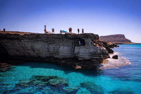 Ayia Napa: Blue Lagoon, Turtle Cove and Famagusta with BBQ Ayia Napa: Blue Lagoon and Famagusta Boat Tour with BBQ