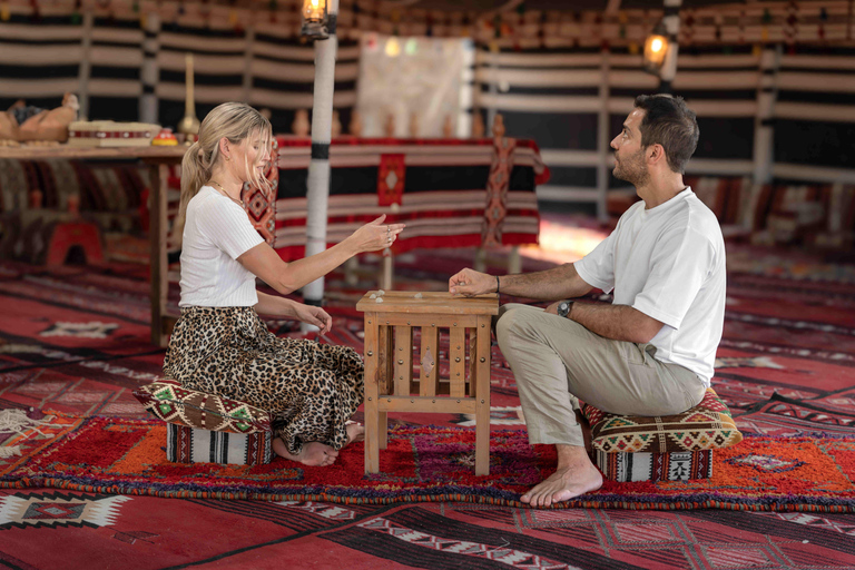 Expérience dans un campement dans le désert à Riyad