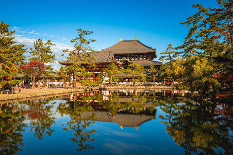 Osaka: Nara, Akame 48 Waterfalls & Tanzan Shrine Tour Shared Tour, Meet at Tsurutontan Soemoncho