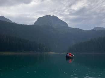 Montenegro Schwarzer See-Durmitor, Tara (Kanyon, Fluss, Brücke)