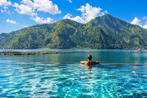 Bali: Mount Batur Jeep, Hotspring And Ubud Waterfall Tour All Included In This Option