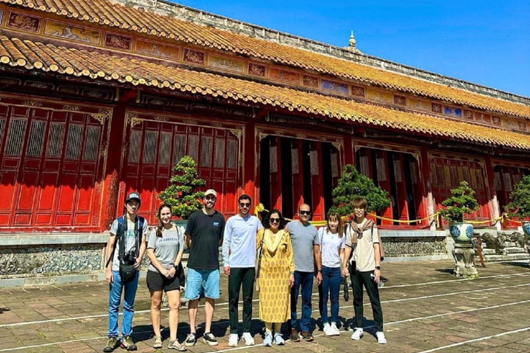 From Hoi An/Da Nang:Hue Imperial City Tour via Hai Van Pass