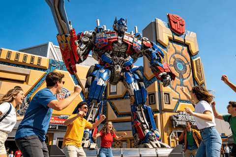 Beijing: Universal Studios Entry Ticket and Optional Add-Ons Park Ticket + Roundtrip Transfer + Photography Service