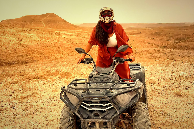 Marrakech: Agafay Desert Quad & Camel Rides with Dinner Show