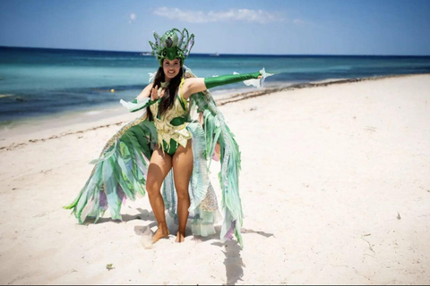 Cozumel: Beach Escape: Buffet & Open Bar Included