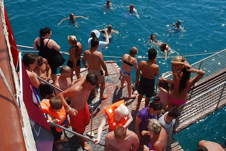 Side: Pirate Boat Trip to Dolphin Island with Foam Party.