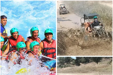 Antalya: Öğle Yemekli Buggy veya Atv ve Rafting Turu