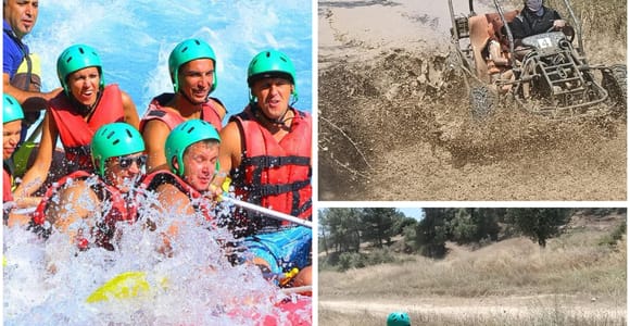 Antalya: Buggy or Quad and Rafting Tour with Lunch