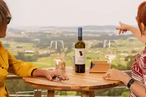 Winery in Rías Baixas with the best views of the Salnés Valley.
