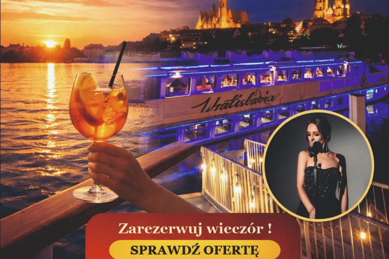 Wrocław: Luxury Dinner Cruise 4-Course on the Odra River