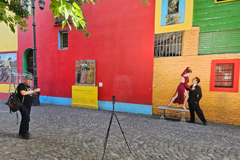 Buenos Aires: Sessão fotográfica privada de Tango com bailarinos PROBuenos Aires: Sessão fotográfica privada de tango na Plaza de Mayo