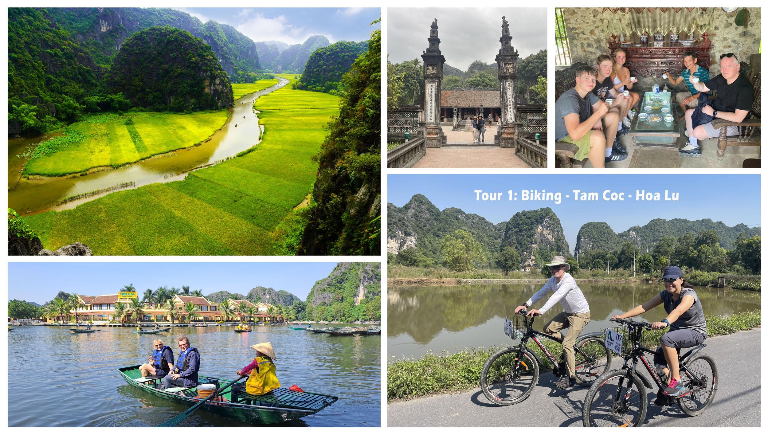 Beste Ninh Binh Tour 1-Tag, Kleingruppe - Mehrere Optionen