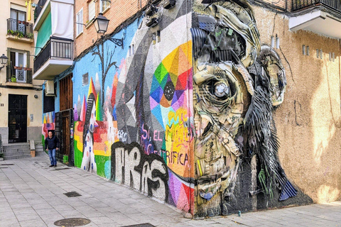 Madrid : Visite guidée de l&#039;art de la rue et des graffitis