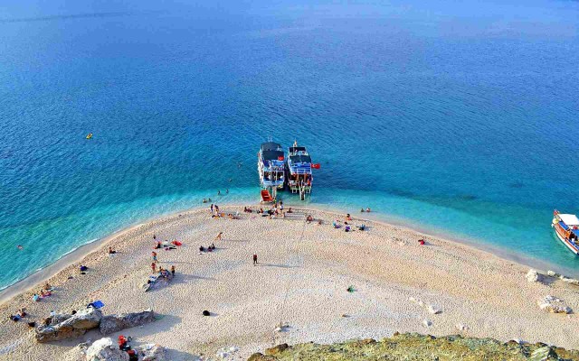 Visit From Belek, Antalya, and Kemer Suluada Island Boat Trip in Antalya