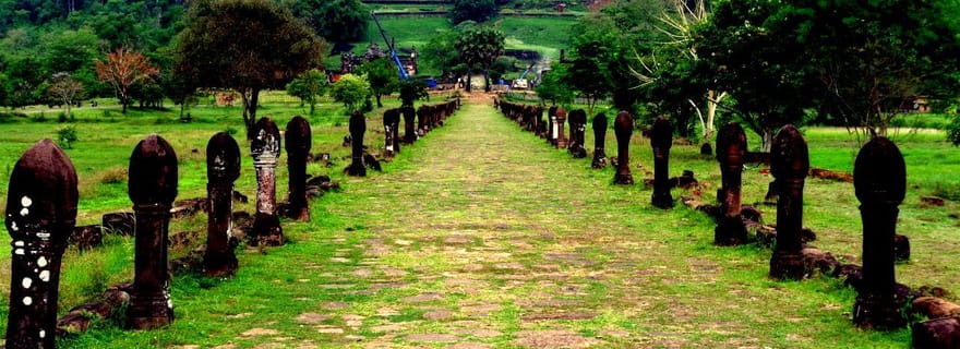 Pakse : visite de Wat Phu, des ruines de Nasinda et du marché de Dao Huan