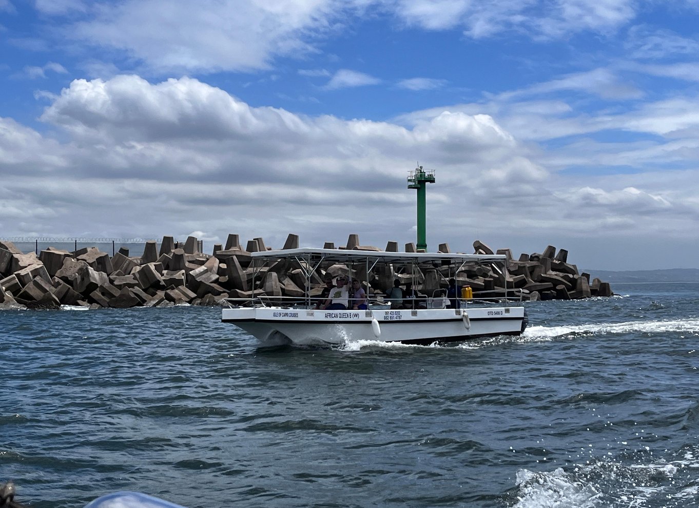 Durban: 30 minutters sejlads i havnen