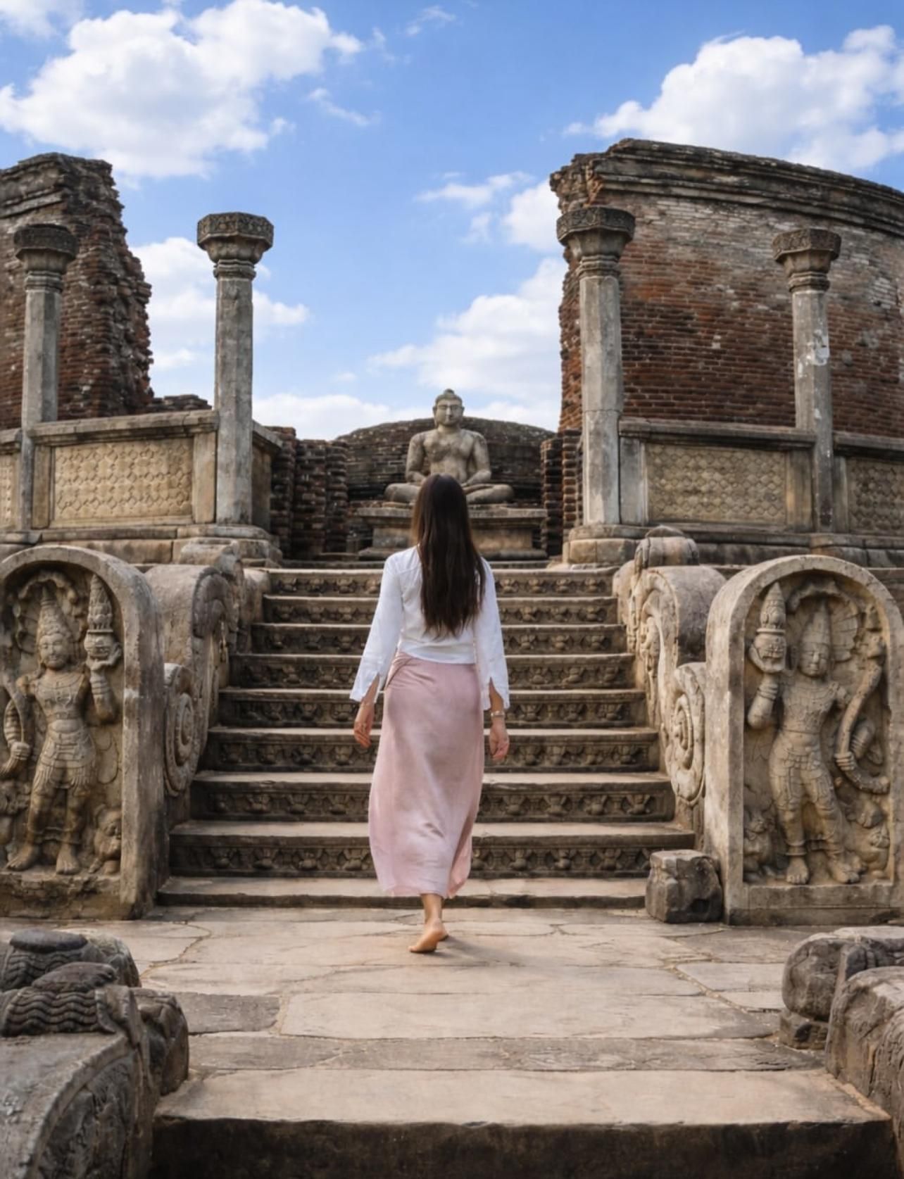 Von Colombo nach Polonnaruwa, Giritale, Pasikuda: Kulturelle Tagestour