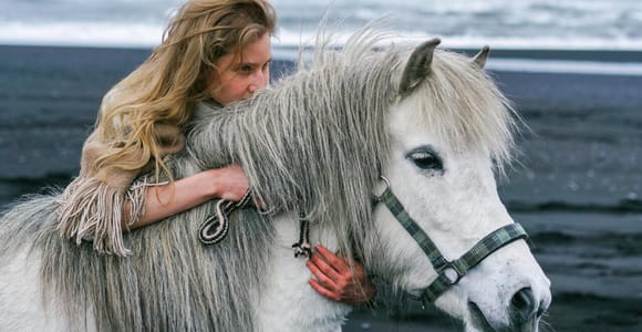 South Iceland: Icelandic Horse Black Sand Beach Ride