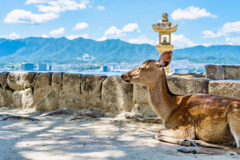Osaka/Hiroshima Dep: Hiroshima Miyajima LandmarksUNESCO Tour 08:00 AM Osaka Departure Shinkansen to Hiroshima