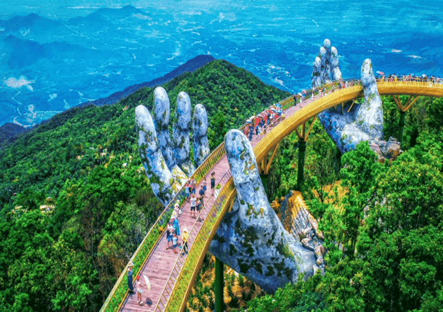 Da Nang: Golden Bridge, Lady Buddha & Marble Mountains