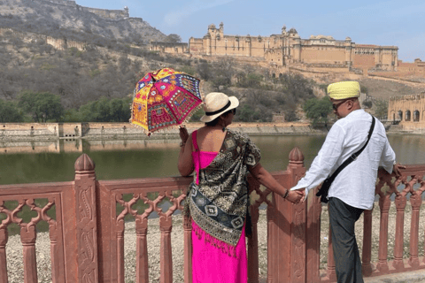 Jaipur: Excursão guiada particular de 1 dia pela cidadeTour com carro particular e guia turístico